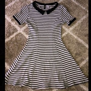 H&M Striped Daytime Dress